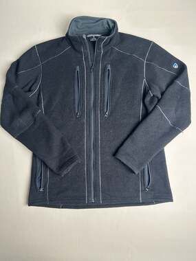 Kühl Men's Interceptr Full Zip Fleece Jacket Black